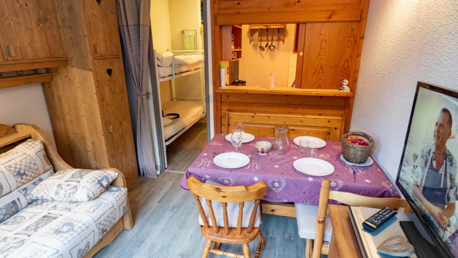 Magnifique Studio Au Pied Du Telecabine D'Arrondaz Et Des Pistes De Ski Modane Exterior photo